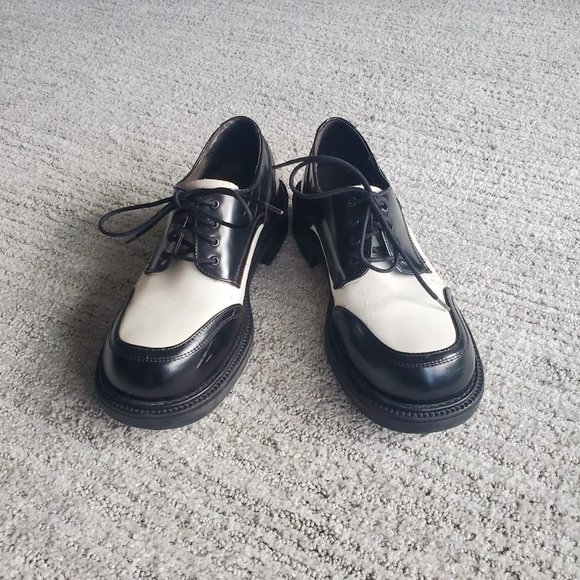 Bed Stu Black and White Oxfords main image 3